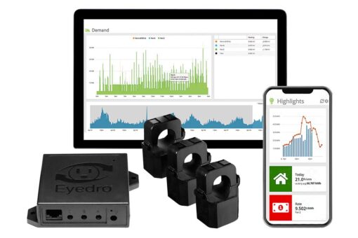 E5B-EW-E3 business and industrial 3 phase electricity meter with WiFi and RJ45 Ethernet connectivity